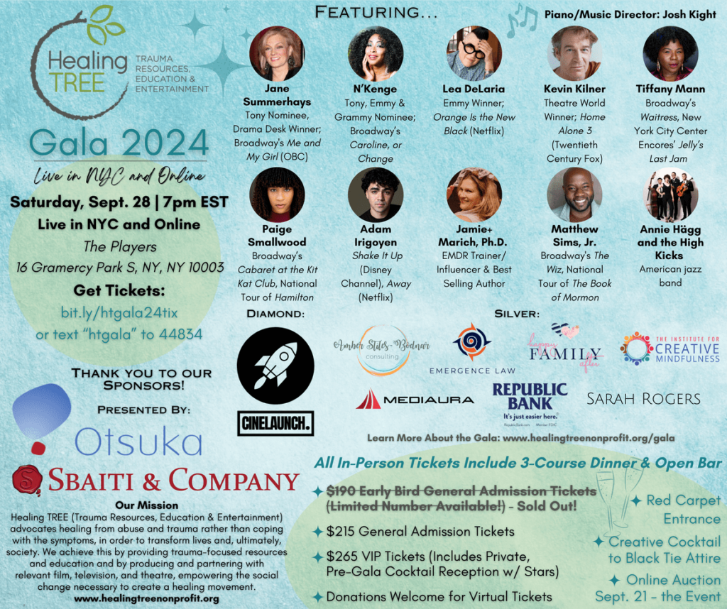 Healing Tree Gala 2024 Invite